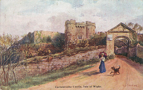 Carisbrooke Castle, art