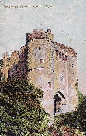 Carisbrooke Castle gatehouse 1913
